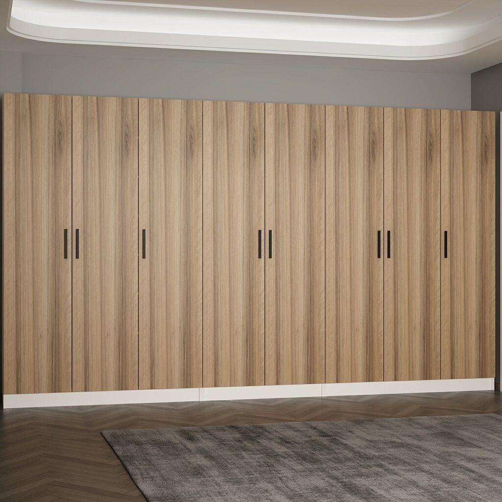 Hanah Home Ormar Noah-8229, 360x210x35 cm, Boja hrasta