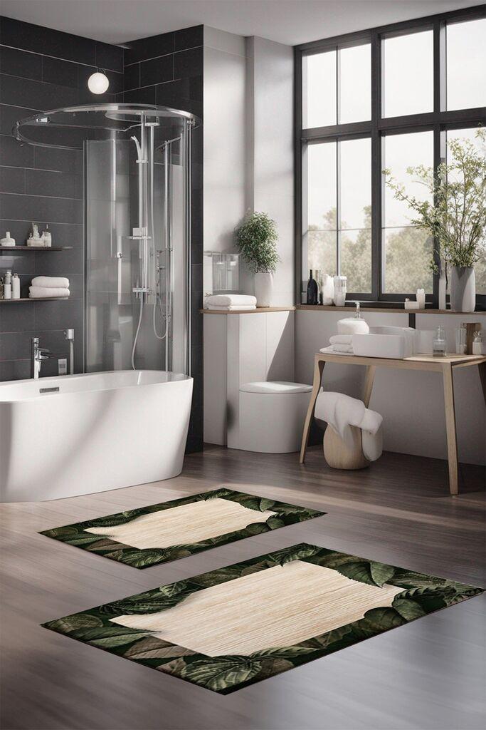 L'essentiel Maison Set tepiha za kupatilo CT-5339, 2 komada, šareni