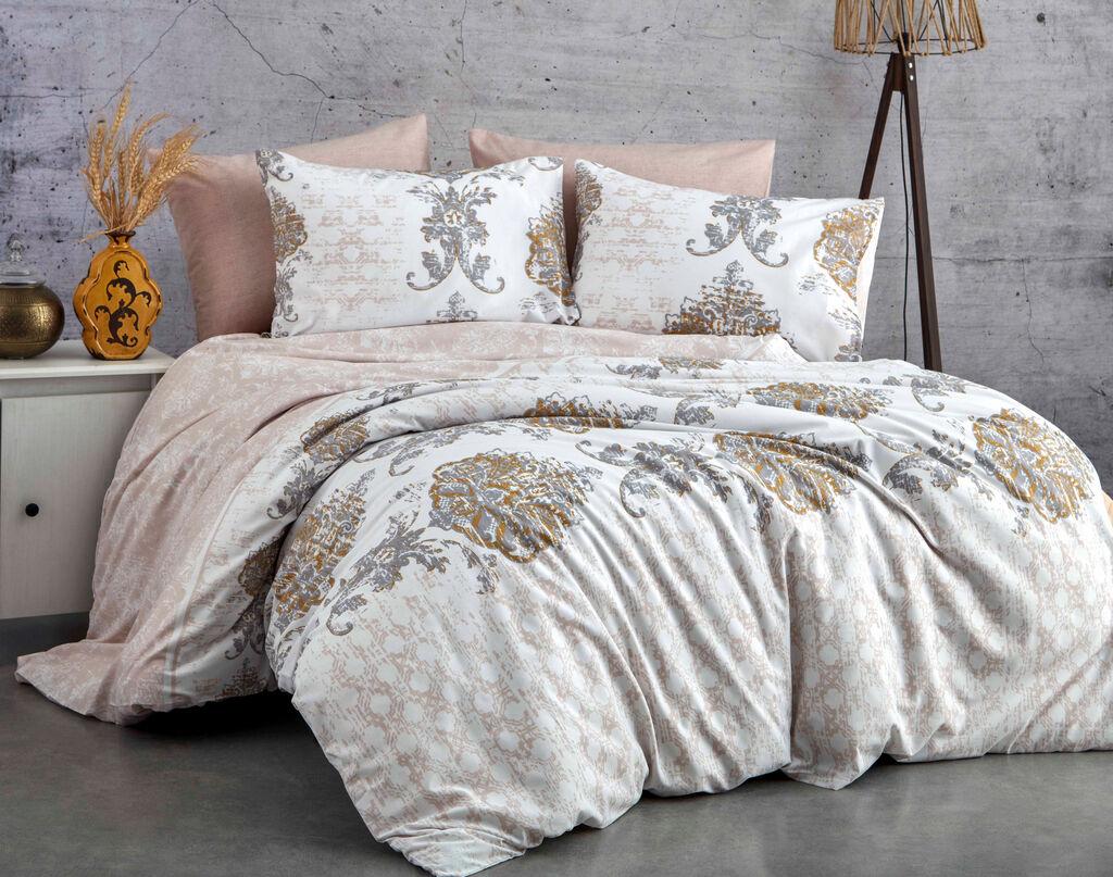 L'Essentiel Maison Ranforce posteljina Daisy, 200x220cm, krem