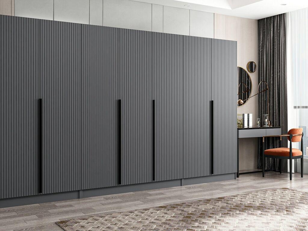 Hanah Home Ormar Kale Plus-7778, 315x210x52 cm, Antracit