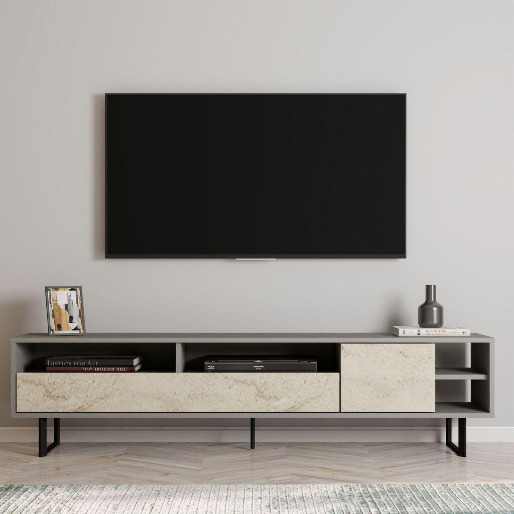Hanah Kućna TV komoda Luga, 180x44.7x29.8 cm, Bež