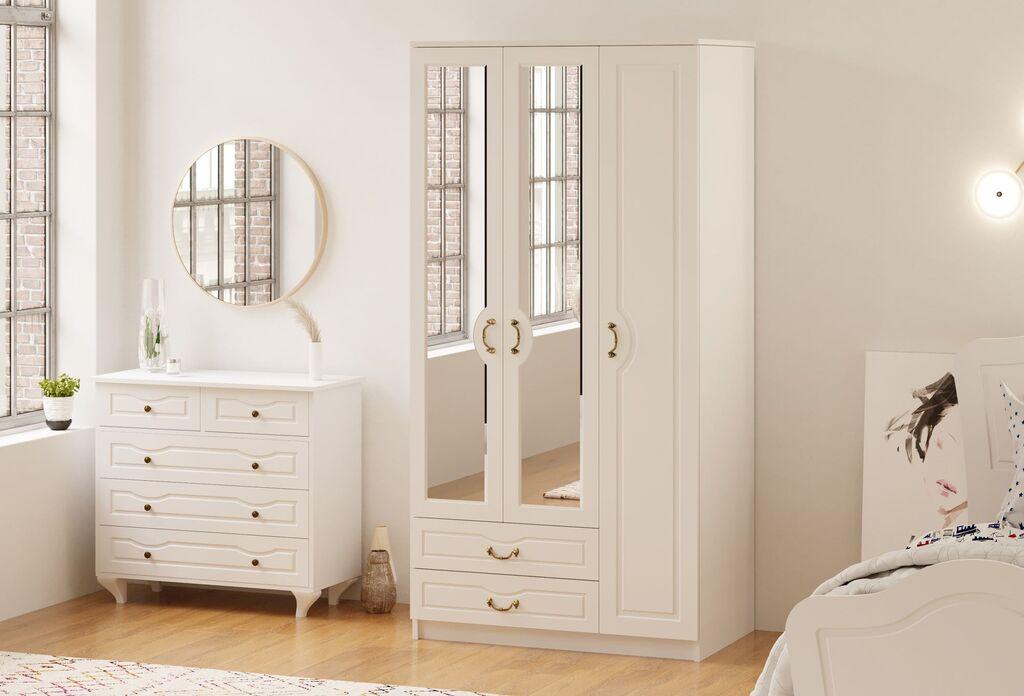 Hanah Home Ormar Rb-176, 105x210x52 cm, Bijeli