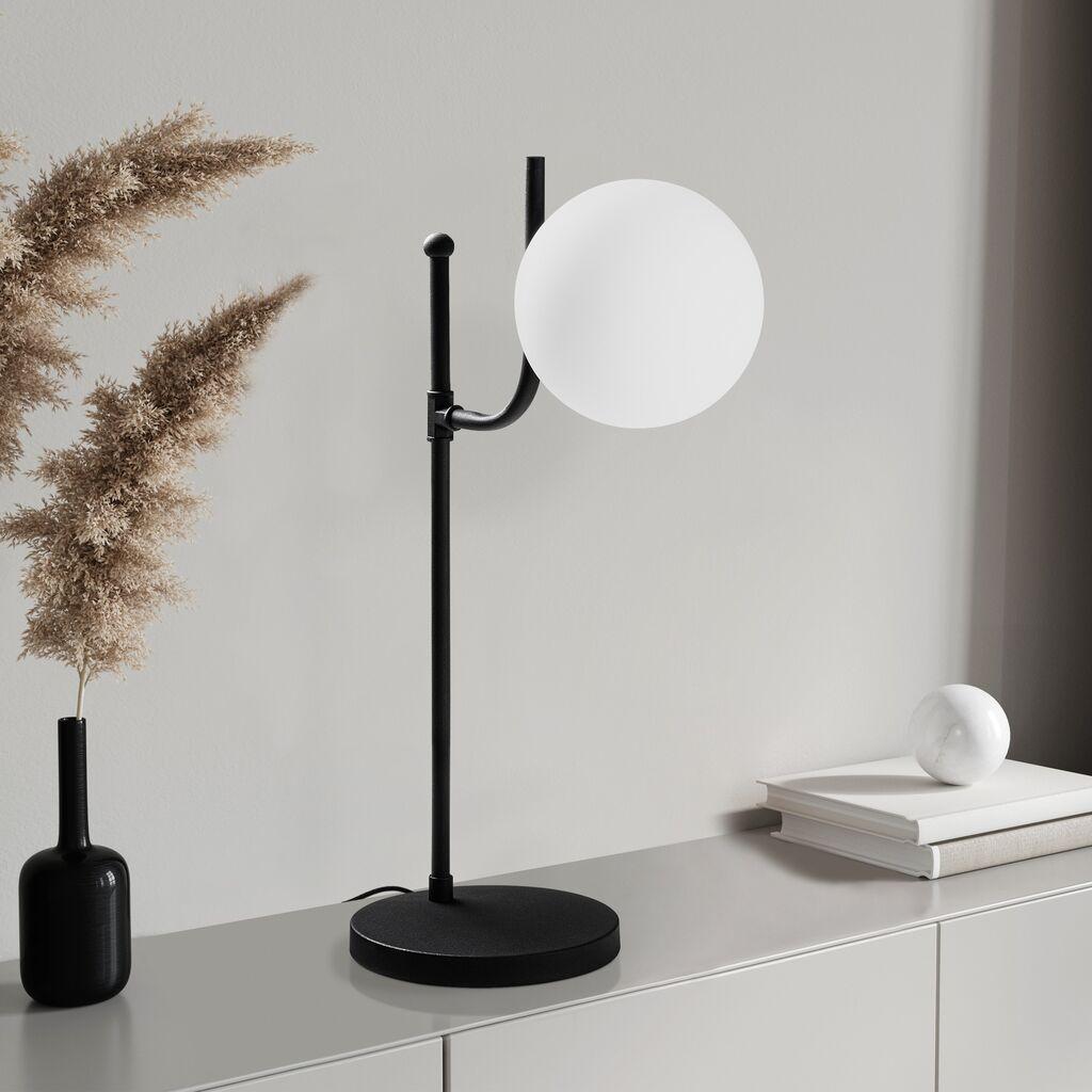 Opviq stolna lampa, crna