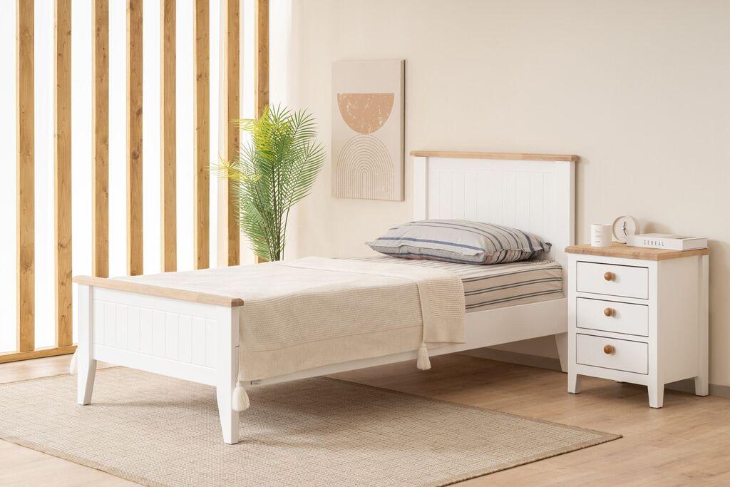 Okvir kreveta Hanah Home Uren, 90x98x200 cm, Bijela