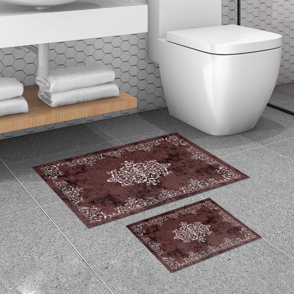 L'essentiel Maison Set od 2 kupaonska tepiha Bordeaux
