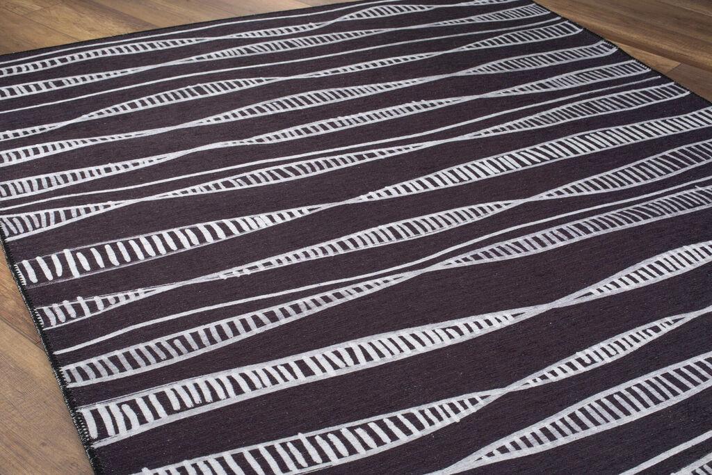Conceptum Hypnose tepih Ada Gonul Chenille 299, 75x230cm, crni