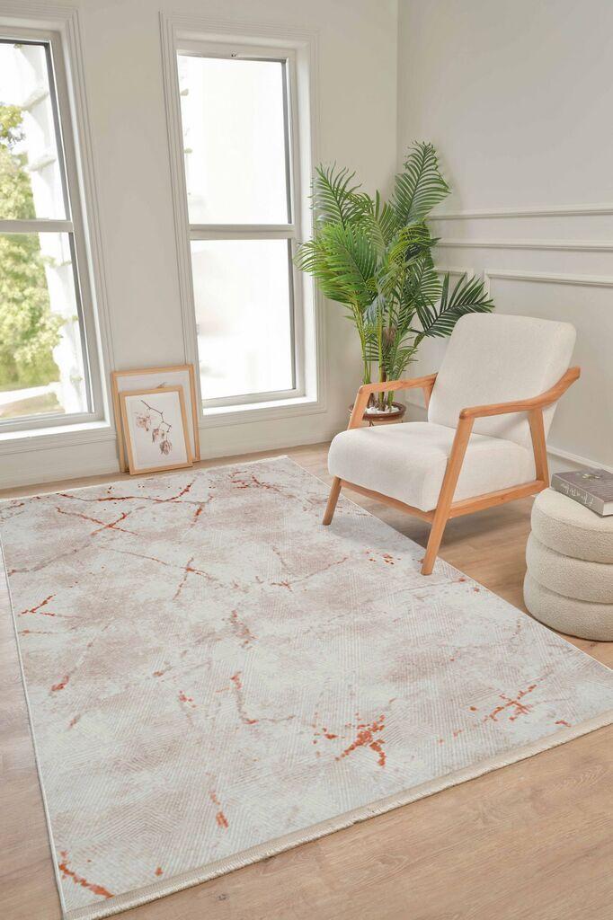 Conceptum Hypnose tepih Alin Al004, 120x180 cm, krem-narandžasta