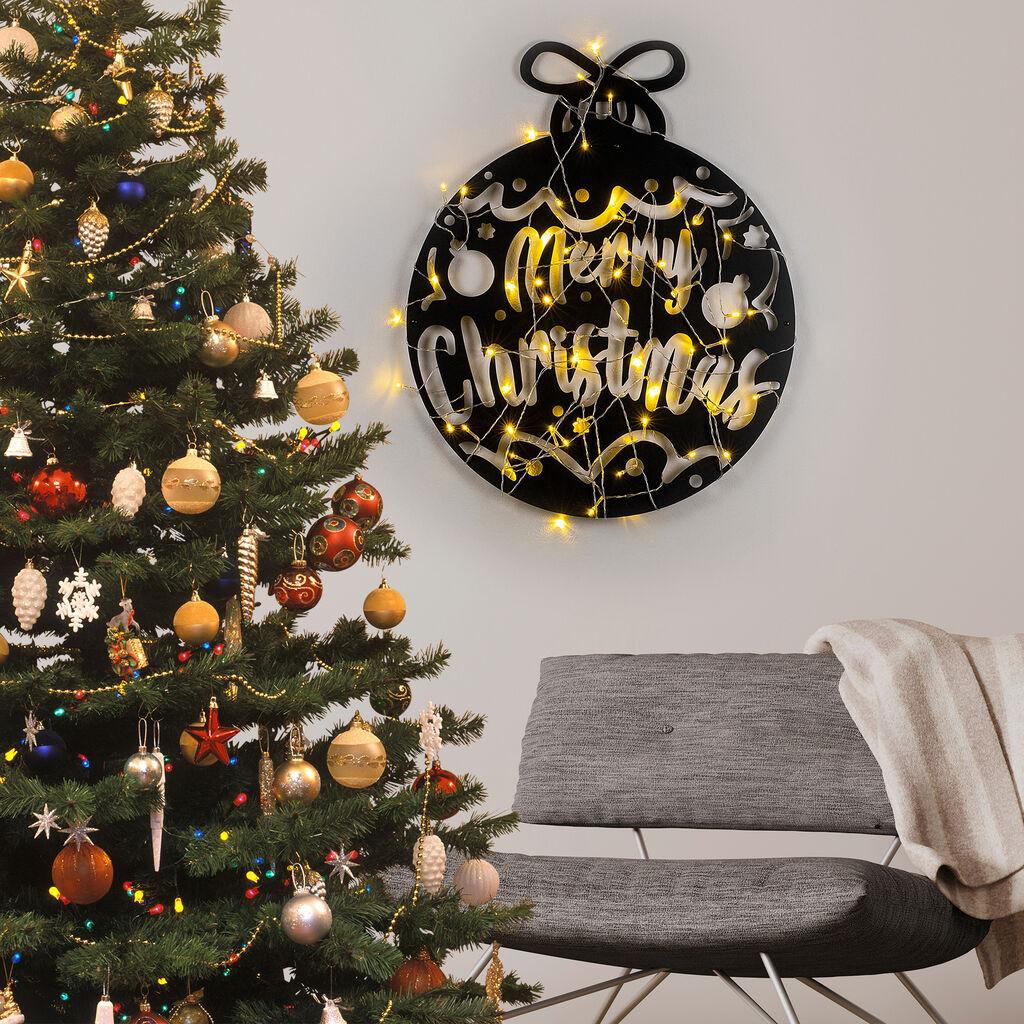 Wallity XMASBLACK 007 Zidna dekoracija