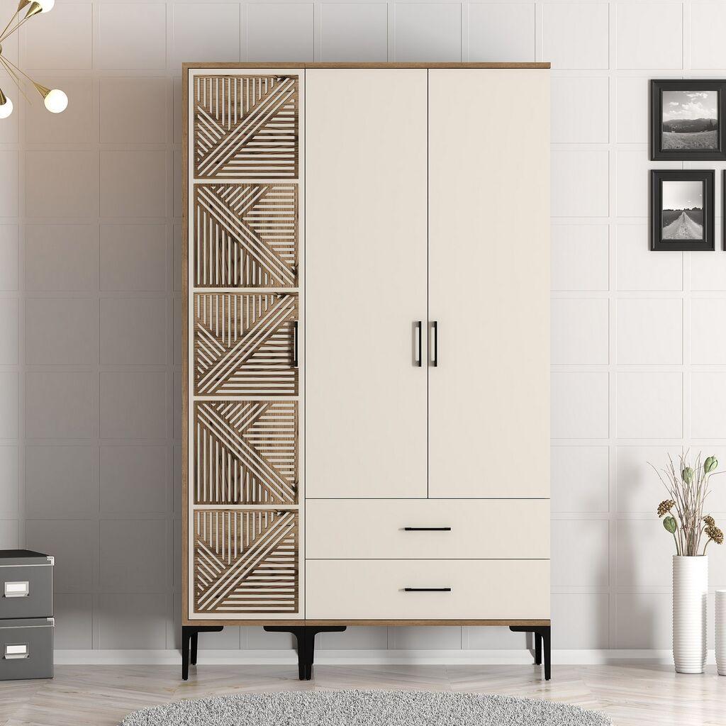 Hanah Home Ormar Kumsal PT, 120x201,4x47,5 cm, Krem