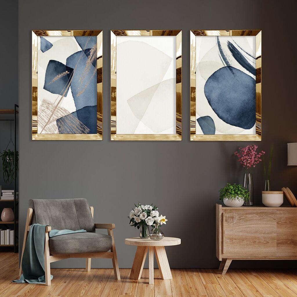 Wallity Slika Huhu396, 40x60 cm, 3 dijela