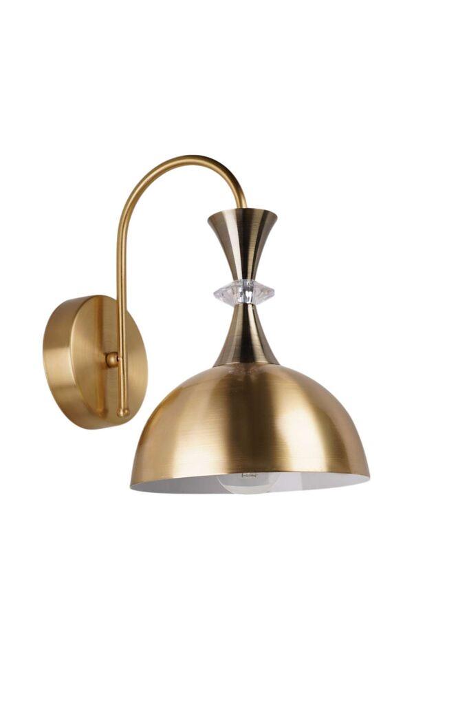 Opviq Zidna lampa Akay, zlatne boje