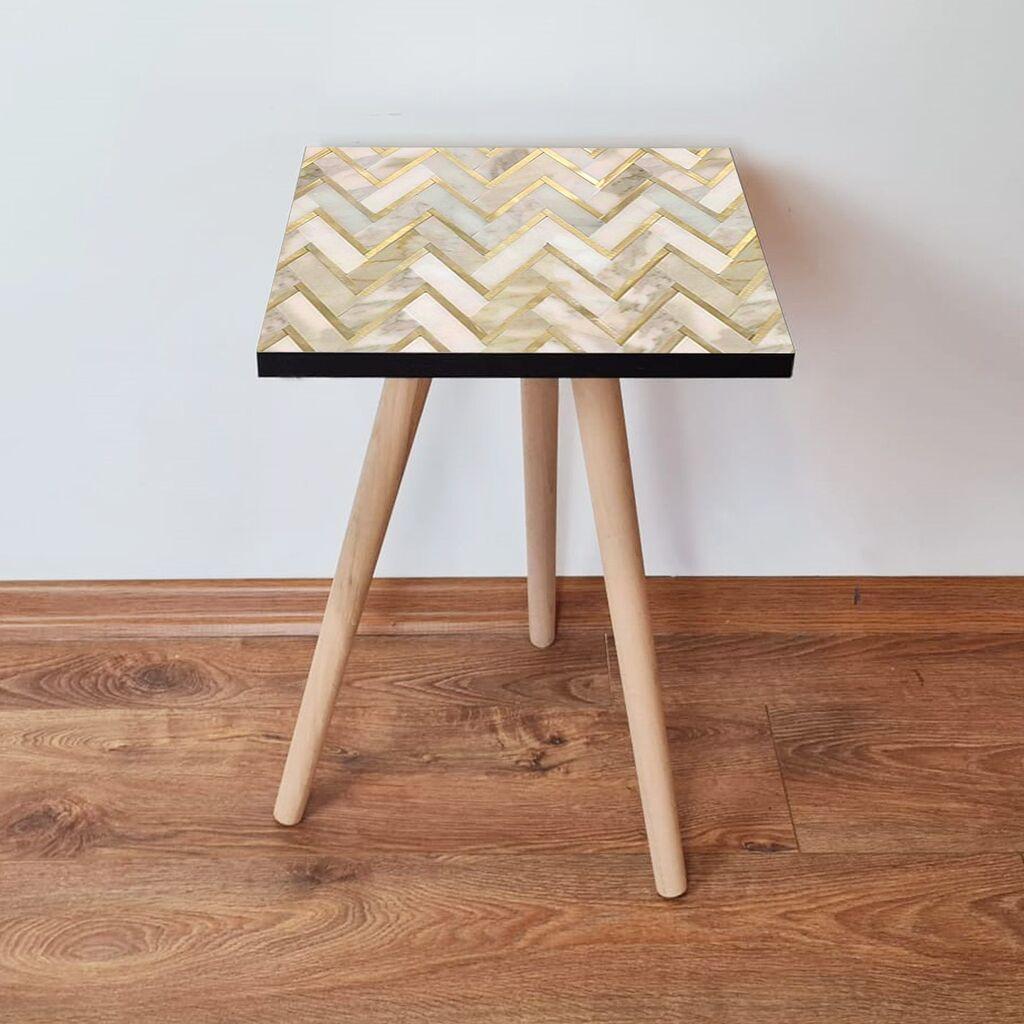 Hanah Home Club sto Shp138, 35x42x35 cm, bež