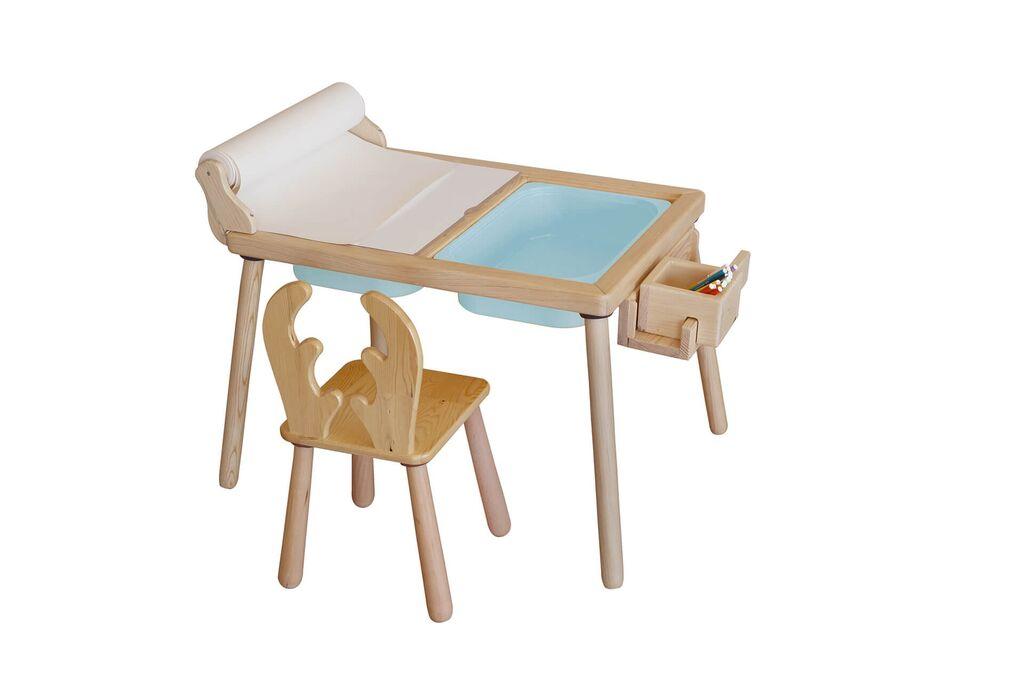 Hanah Home Dječiji sto i stolica, plava