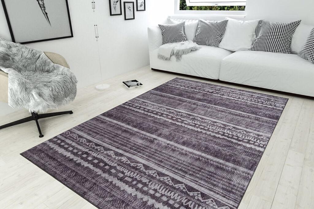 Conceptum Hypnose tepih Funk Chenille 116, 75x150cm, tamno siva