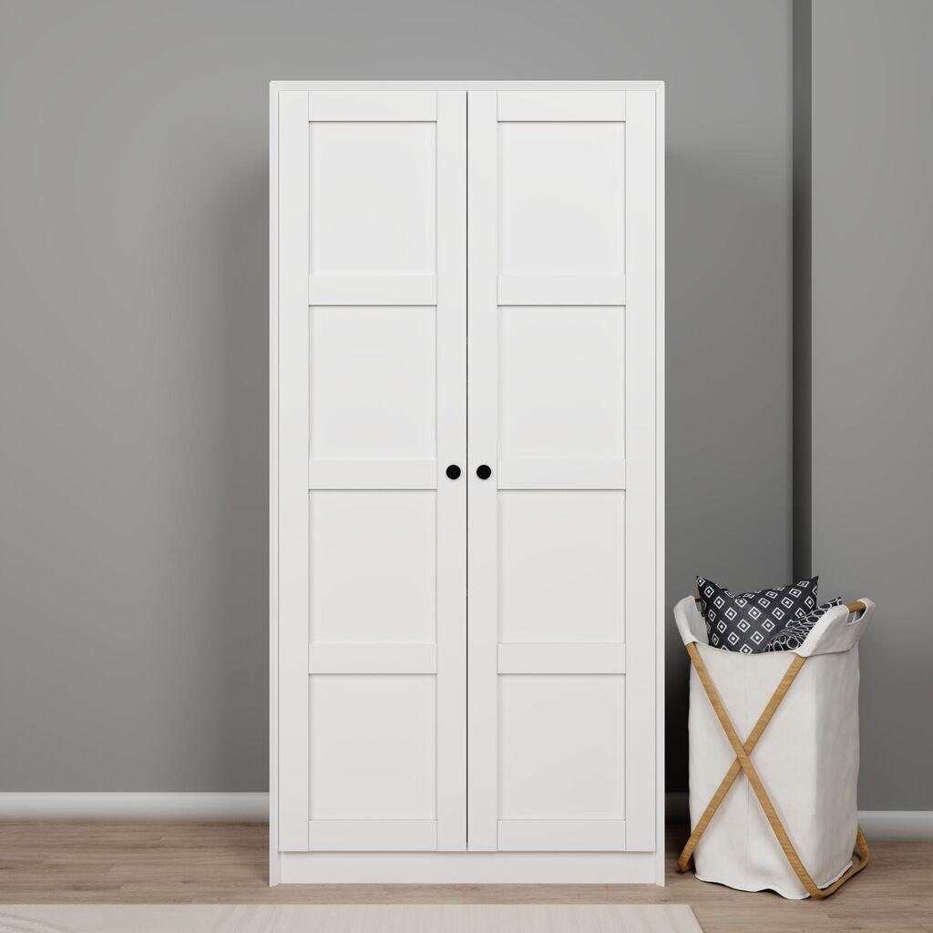 Hanah Home Ormar Lucas 1600-81, 94x190x60 cm, Bijeli