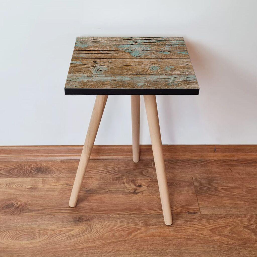 Hanah Home Club sto 124 lb, 35x42x35 cm, smeđa