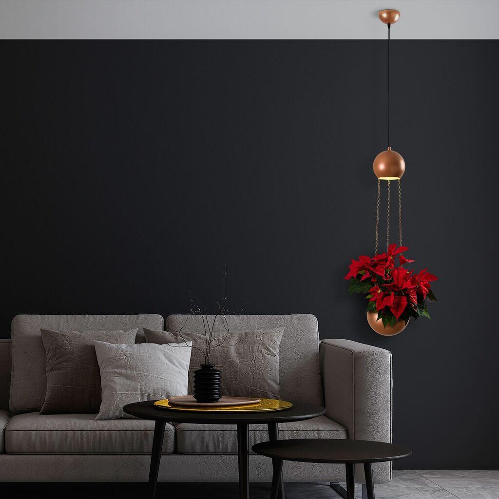 Opviq Luster Verde-15423, 20x20x148cm, IP20, Bakrene boje