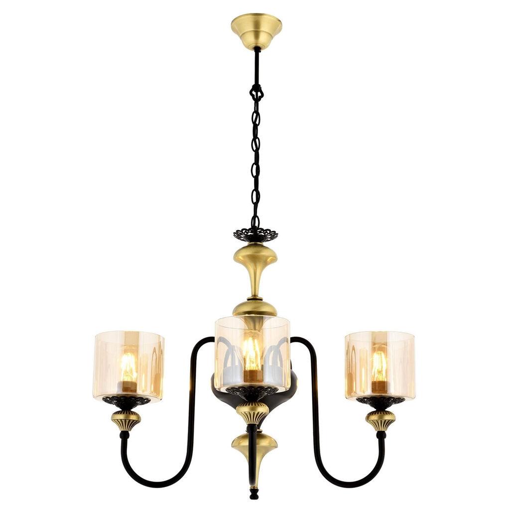Opviq Luster Av-4161-3E, 98x62cm, Crna i zlatna boja