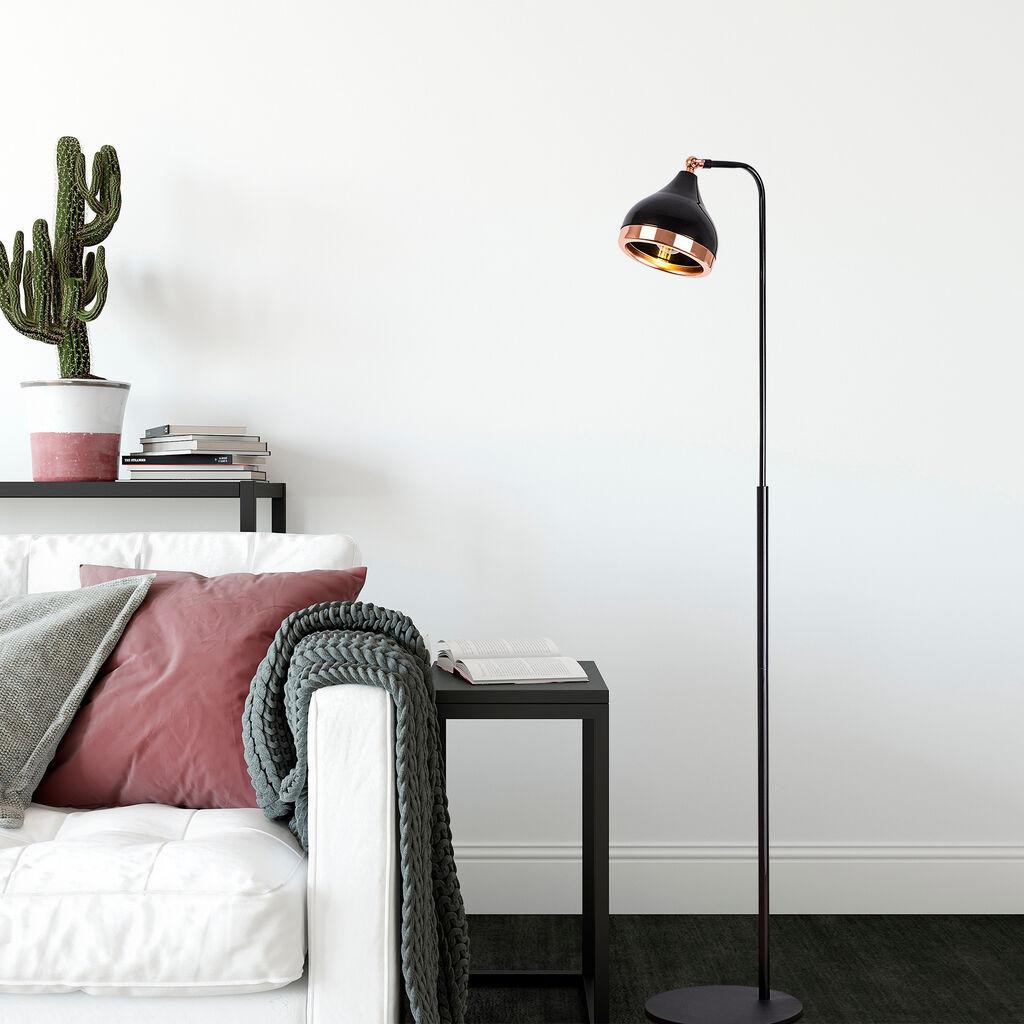 Opviq Yildo NT 146 Podna lampa, Crna