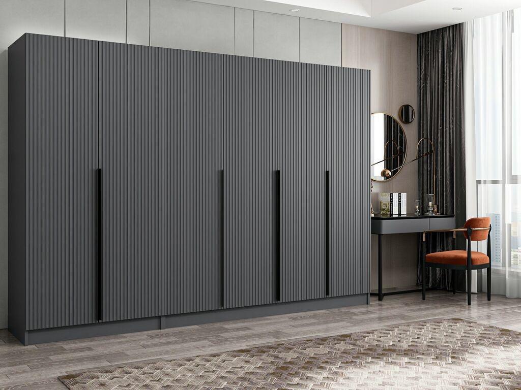 Hanah Home Ormar Kale Plus-7776, 270x210x52 cm, Antracit