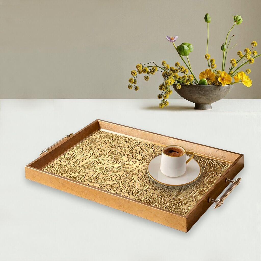 Aberto Design poslužavnik TPEA9856 50 x 29 x 3,5 cm, šareni