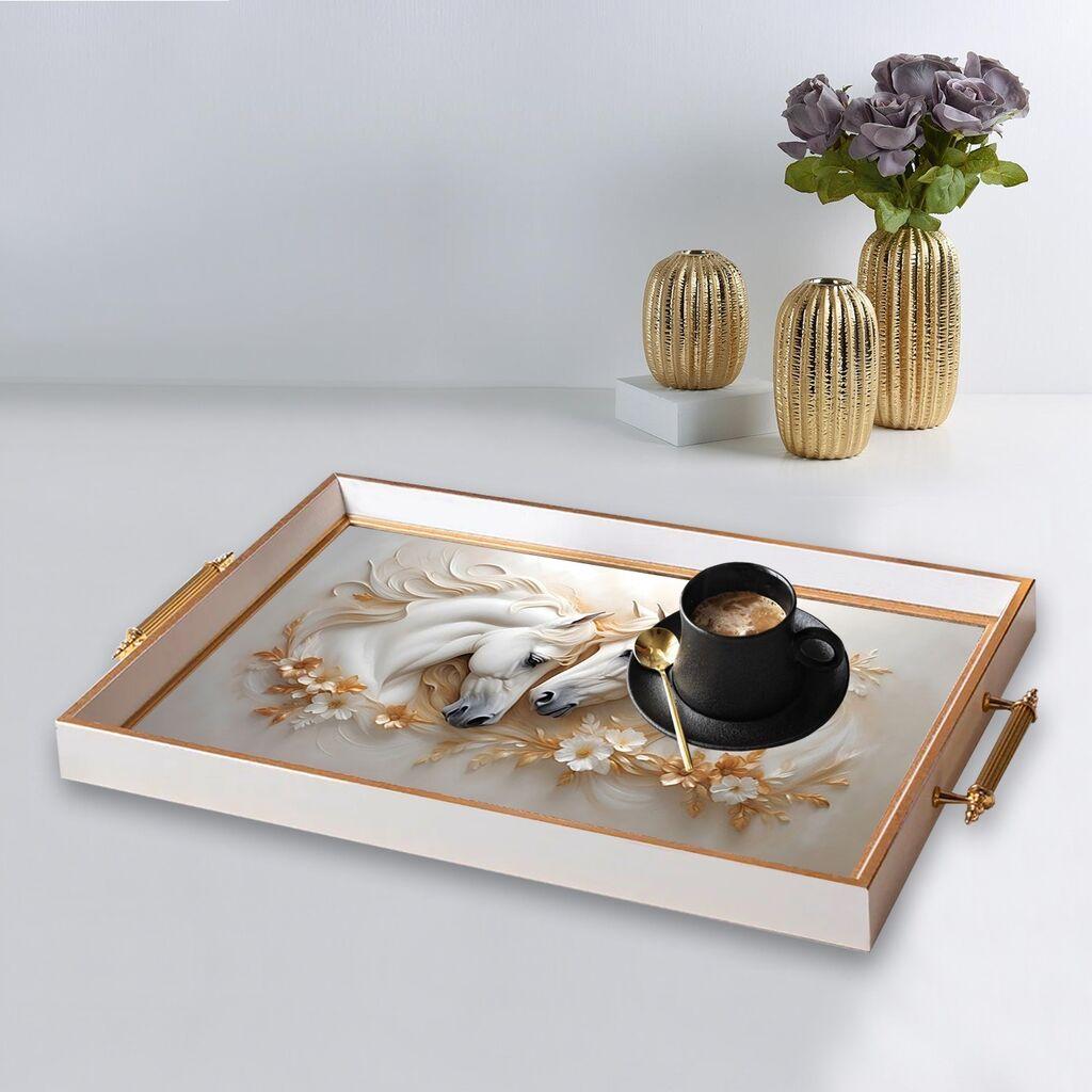 Aberto Design poslužavnik TPB9804 50 x 29 x 3,5 cm, šareni