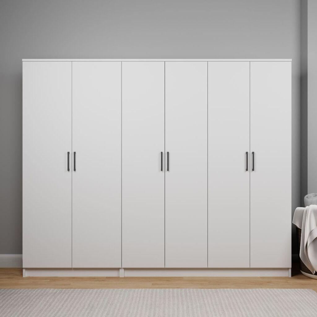 Hanah Home Ormar Kardelen 1600-105, 220x180x51.8 cm, Bijeli