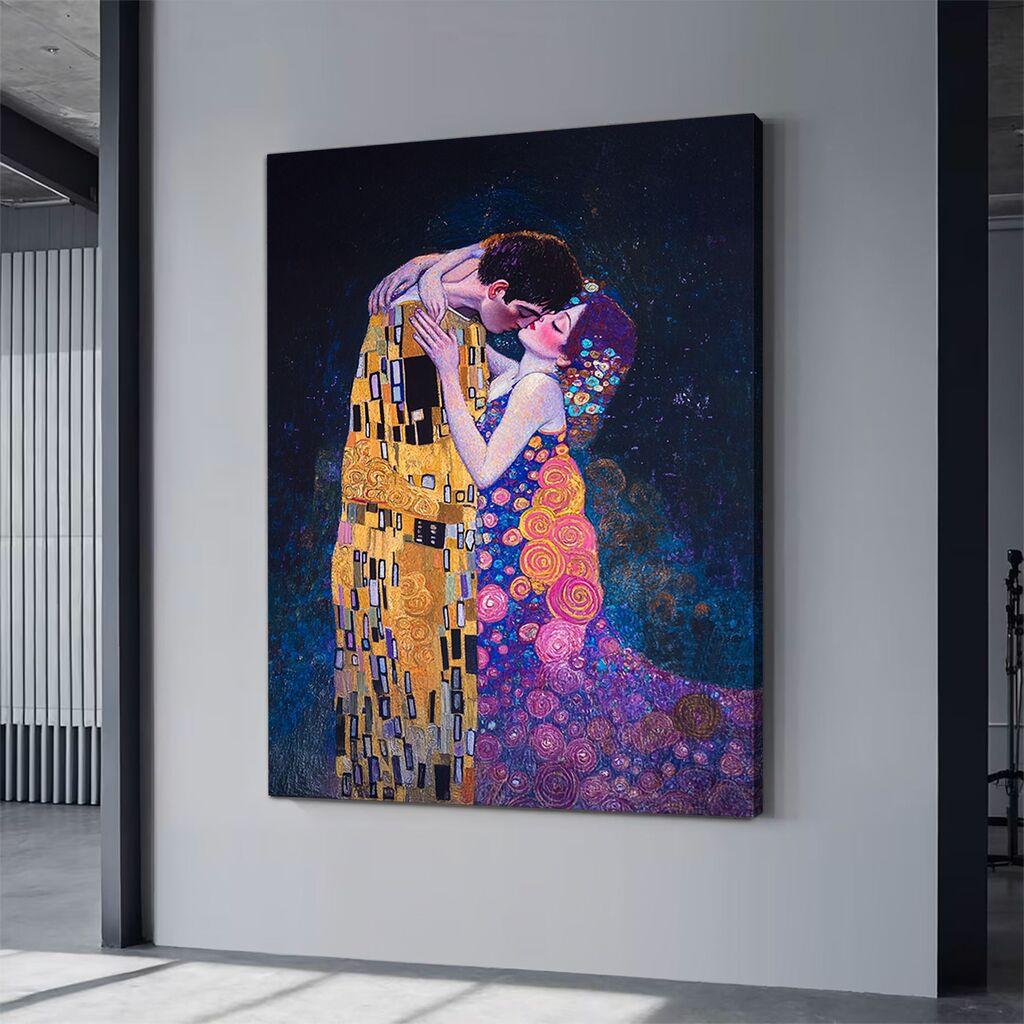 Wallity platno za sliku neon5, 45x70 cm