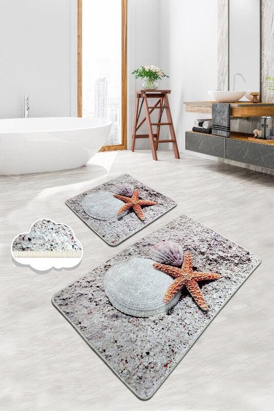 L'essentiel Maison Set od 2 kupaonska tepiha Šarene