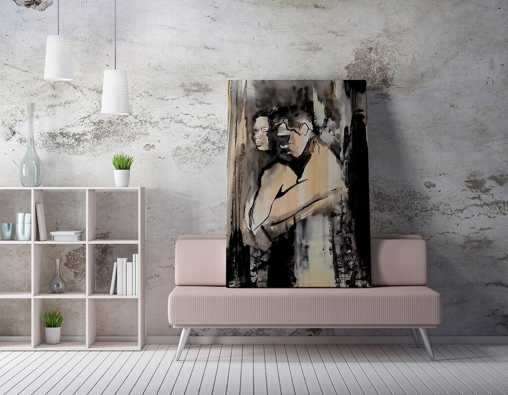 Slika na zidu na platnu 70x100cm