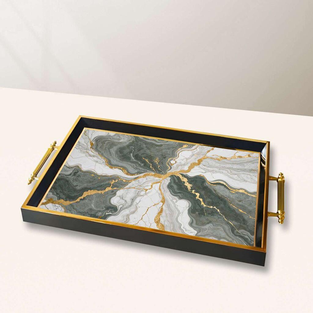 Aberto Design poslužavnik TPA10014 50 x 29 x 3,5 cm, šareni