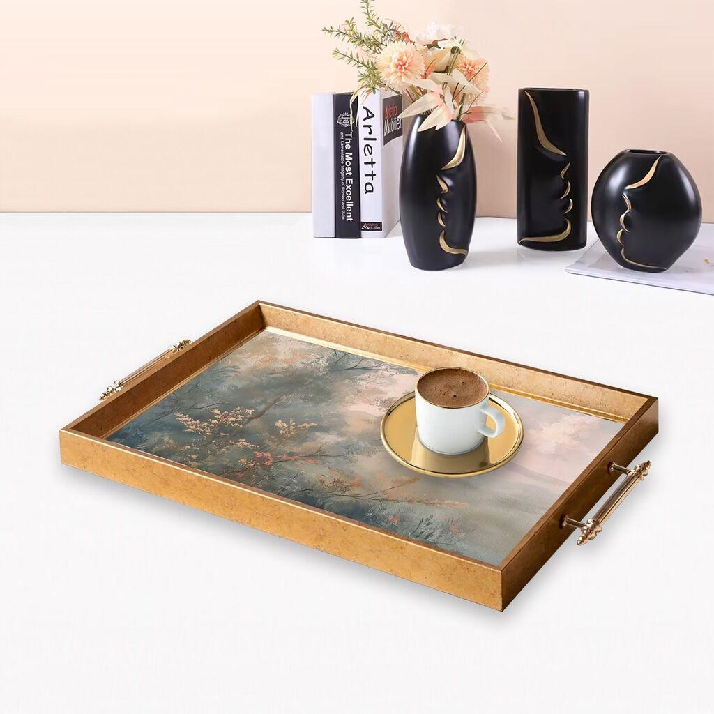 Aberto Design poslužavnik TPEA9819 50 x 29 x 3,5 cm, šareni
