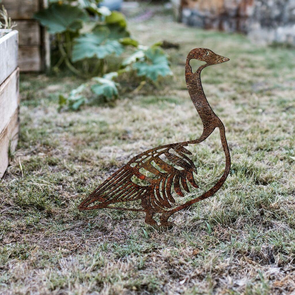 Aberto Design Dekorativna figura Goose -A 03, 60x37 cm, 1.5 mm