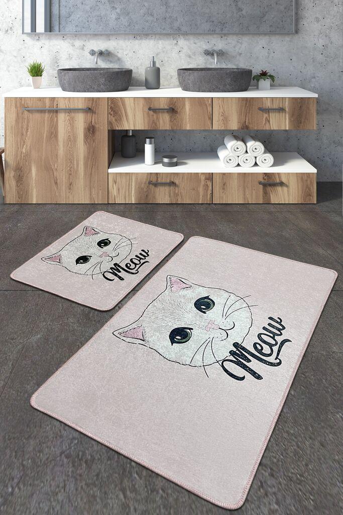L'essentiel Maison Set od 2 kupaonska tepiha Šarene