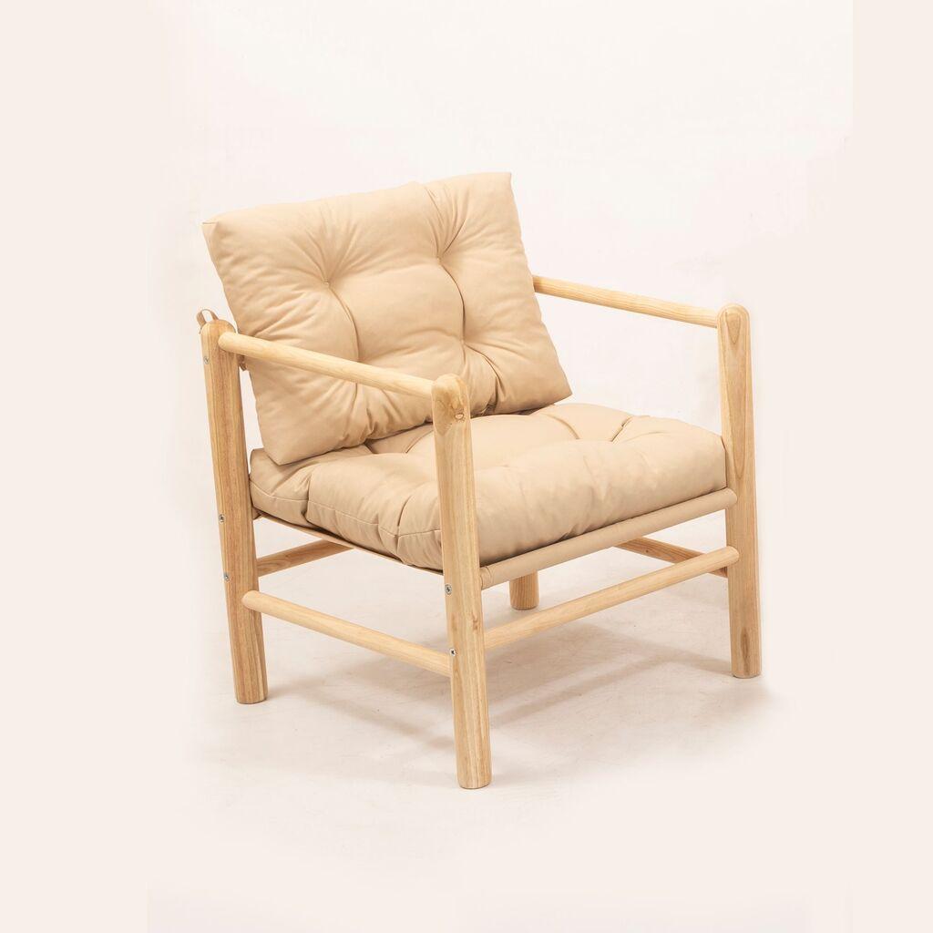 Hanah Home Baštenska fotelja MYG03, 51x 86x 51 cm , Bež