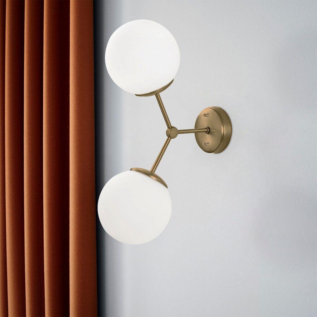 Opviq Damar 6341 Zidna lampa, bronzana