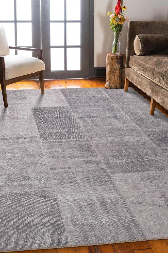 Conceptum Hypnose tepih Folk Chenille 36, 75x230cm, siva