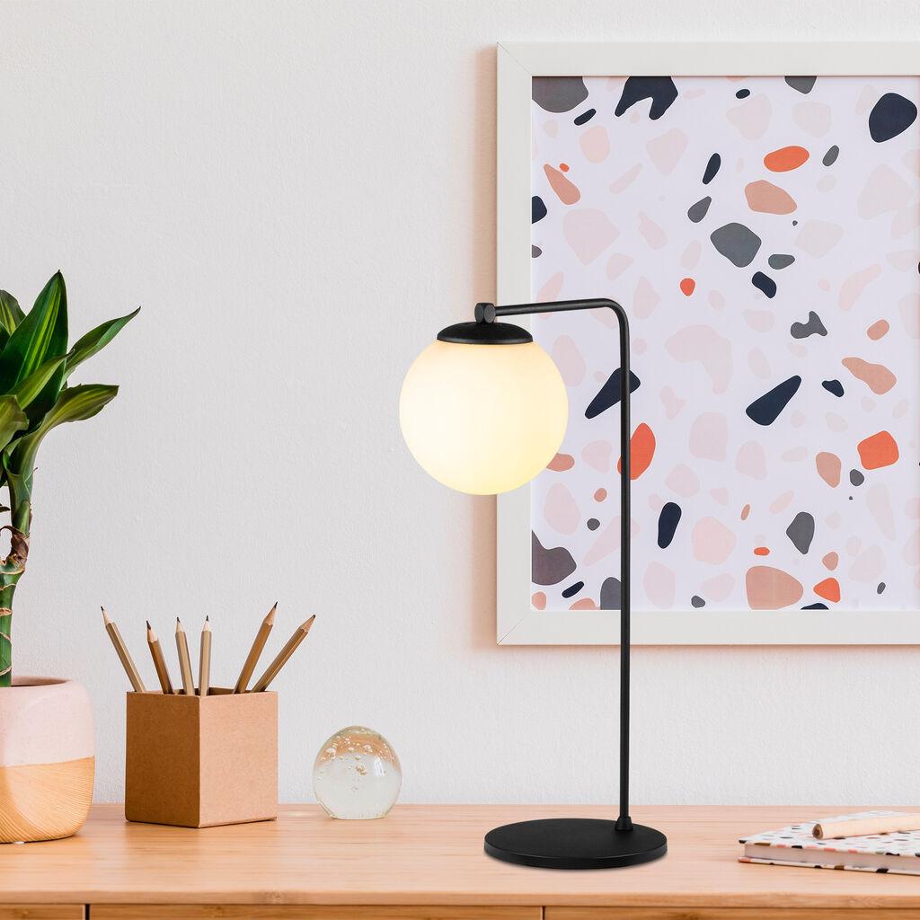 Opviq Zidna lampa E27 Grlo, Crna