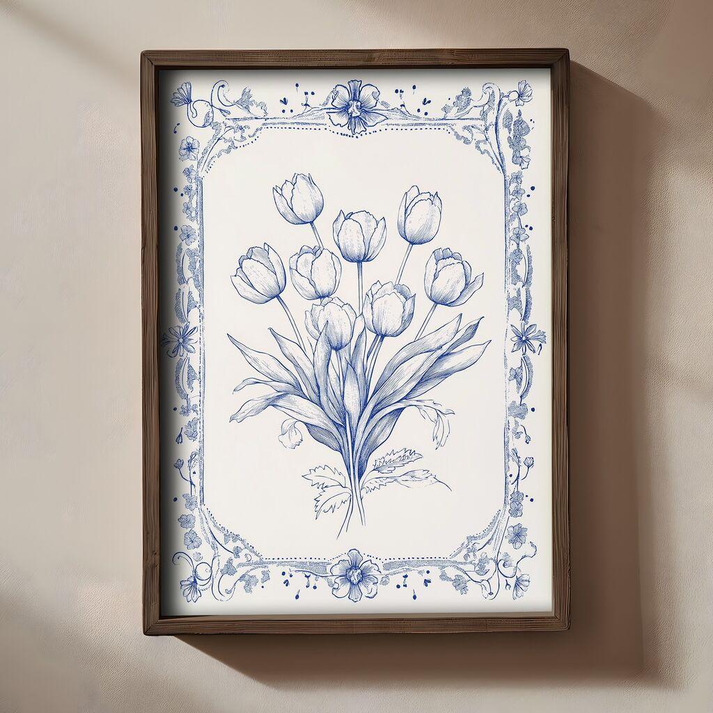 Zidna slika TUN038, 35 x 47 x 2 cm