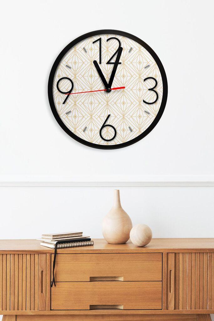 Zidni sat Artavessa3Dclock25, 36x36x1 cm