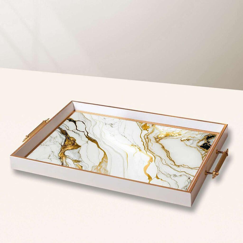 Aberto Design poslužavnik TPB10037 50 x 29 x 3,5 cm, šareni