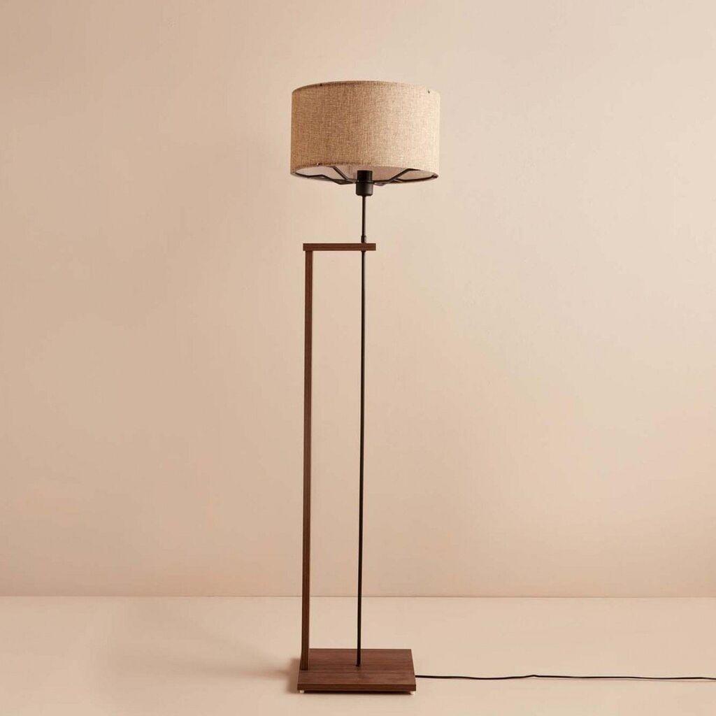 Opviq podna lampa Ayd 3473, smeđa