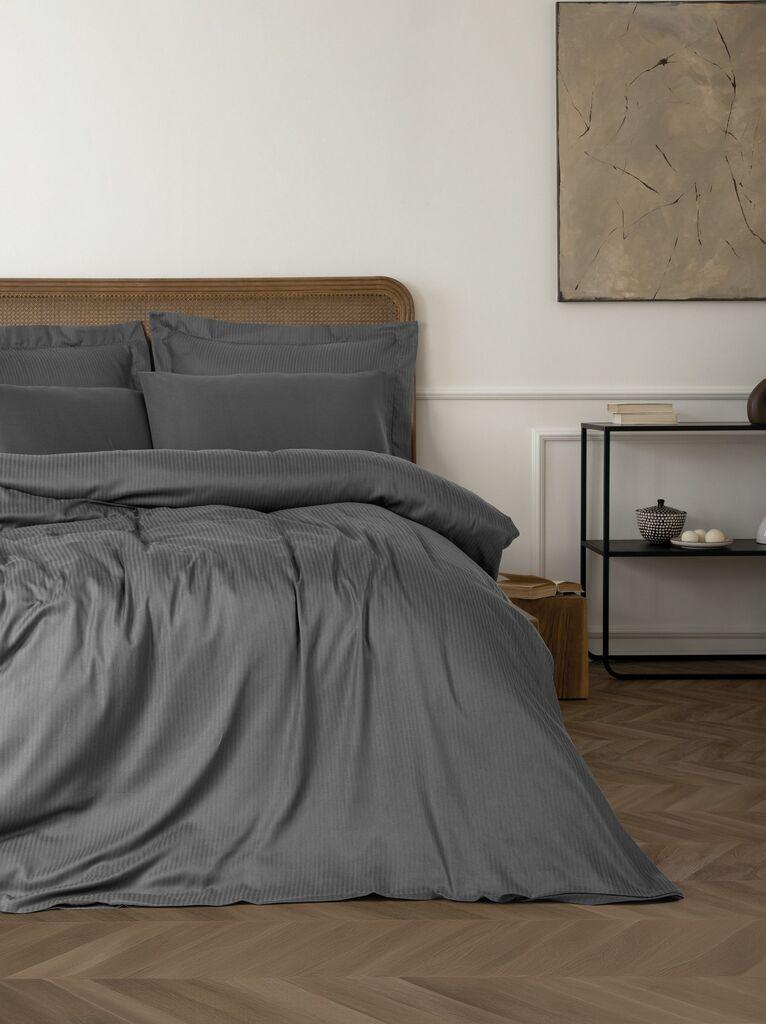 L'essentiel Maison set posteljine Craft, 200x220 cm, antracit