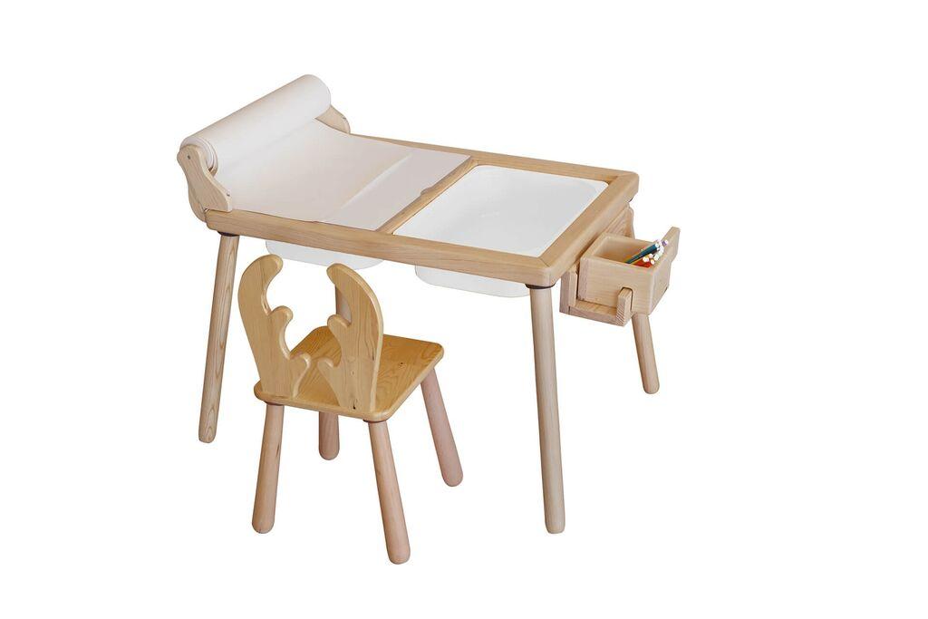 Hanah Home Dječiji sto i stolica, Bijeli