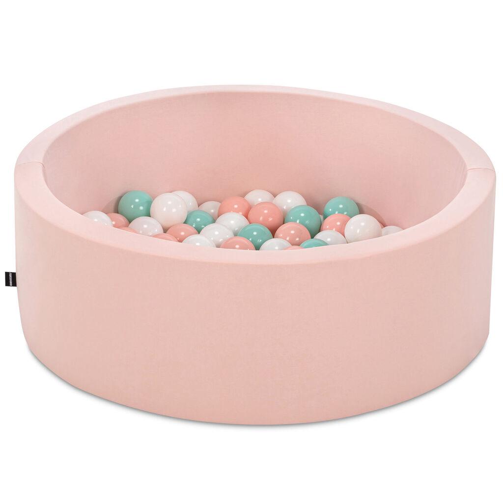 Aberto Design bazen s lopticama, Bubble Pops v7, 85x85x30 cm, roze
