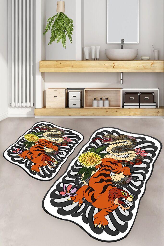 L'essentiel Maison Set od 2 kupaonska tepiha Šarene