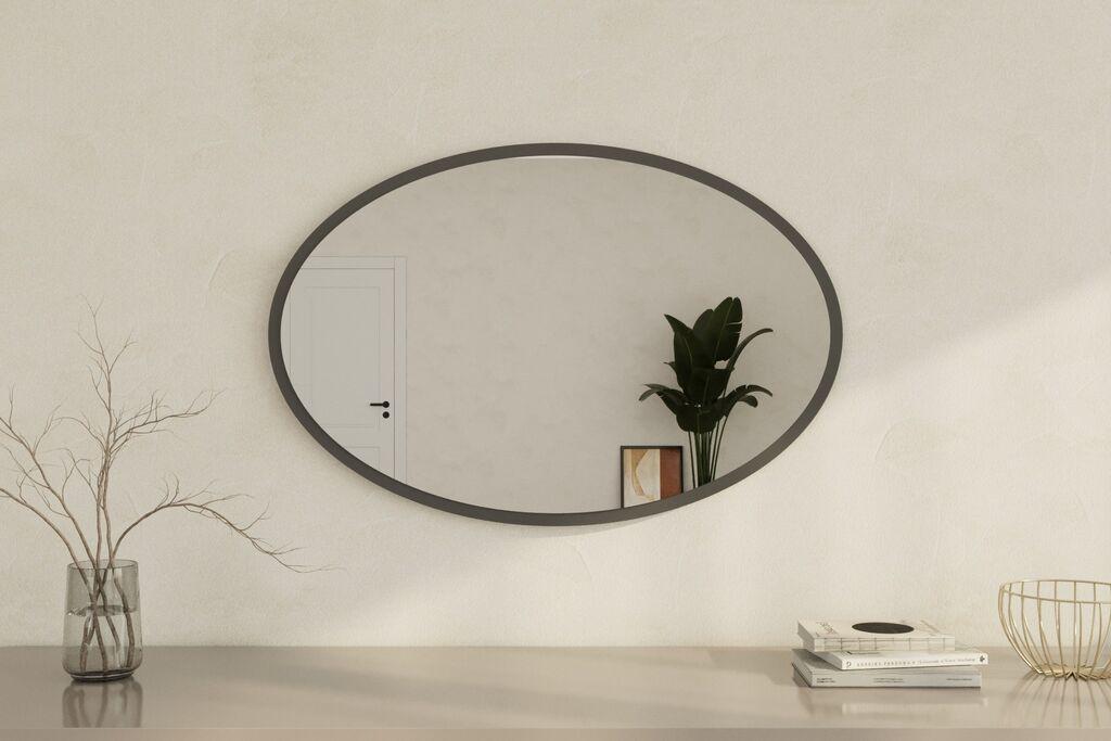 Hanah Home Mirror Beyo, tamno siva