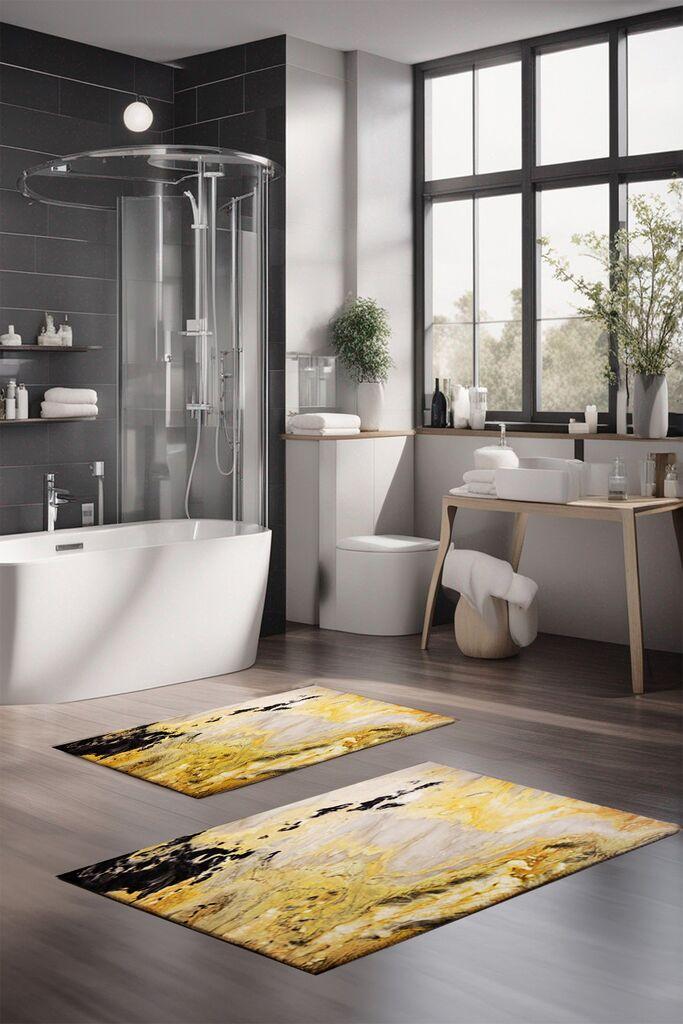 L'essentiel Maison Set tepiha za kupatilo CT-5041, 2 komada, šareni