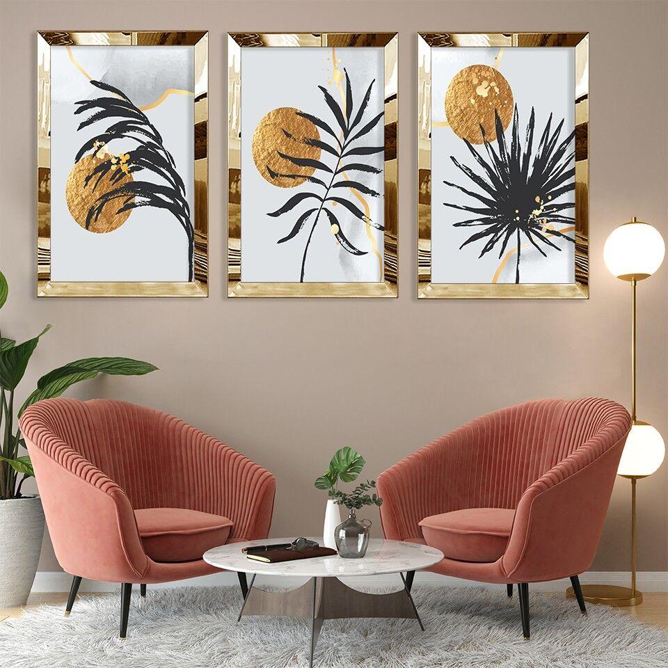 Wallity Dekorativna slika Huhu391, 30x40cm, 3 dijela