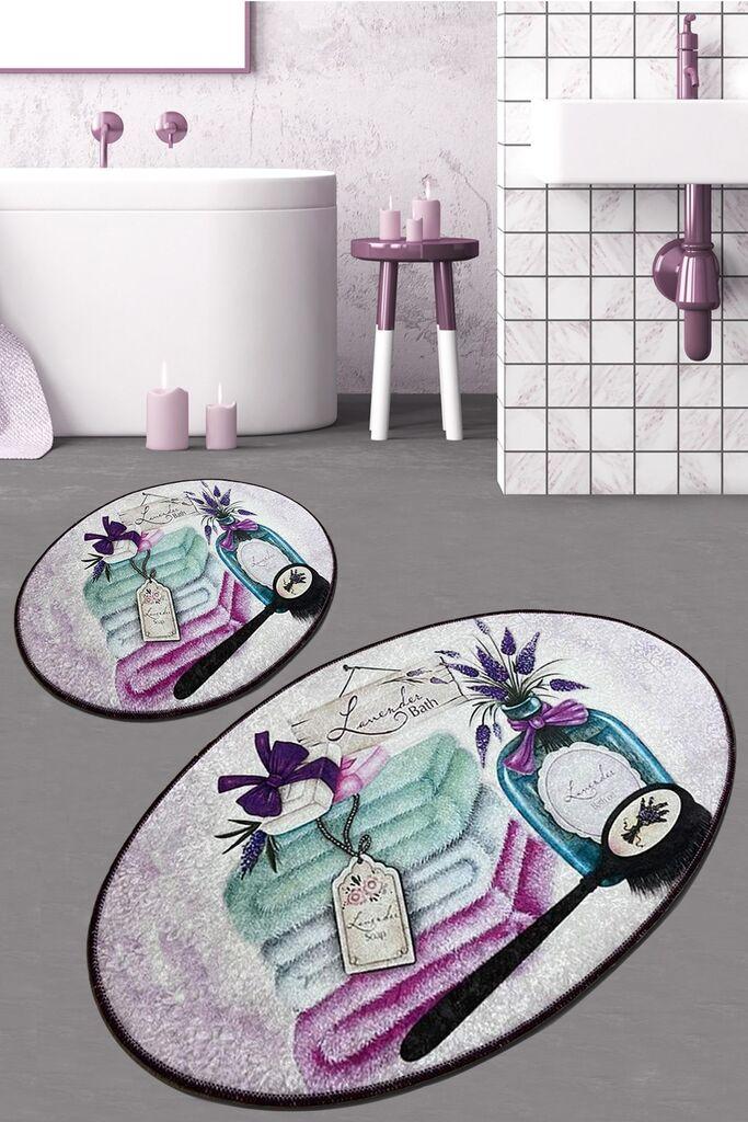 L'essentiel Maison Set od 2 kupaonska tepiha Šarene